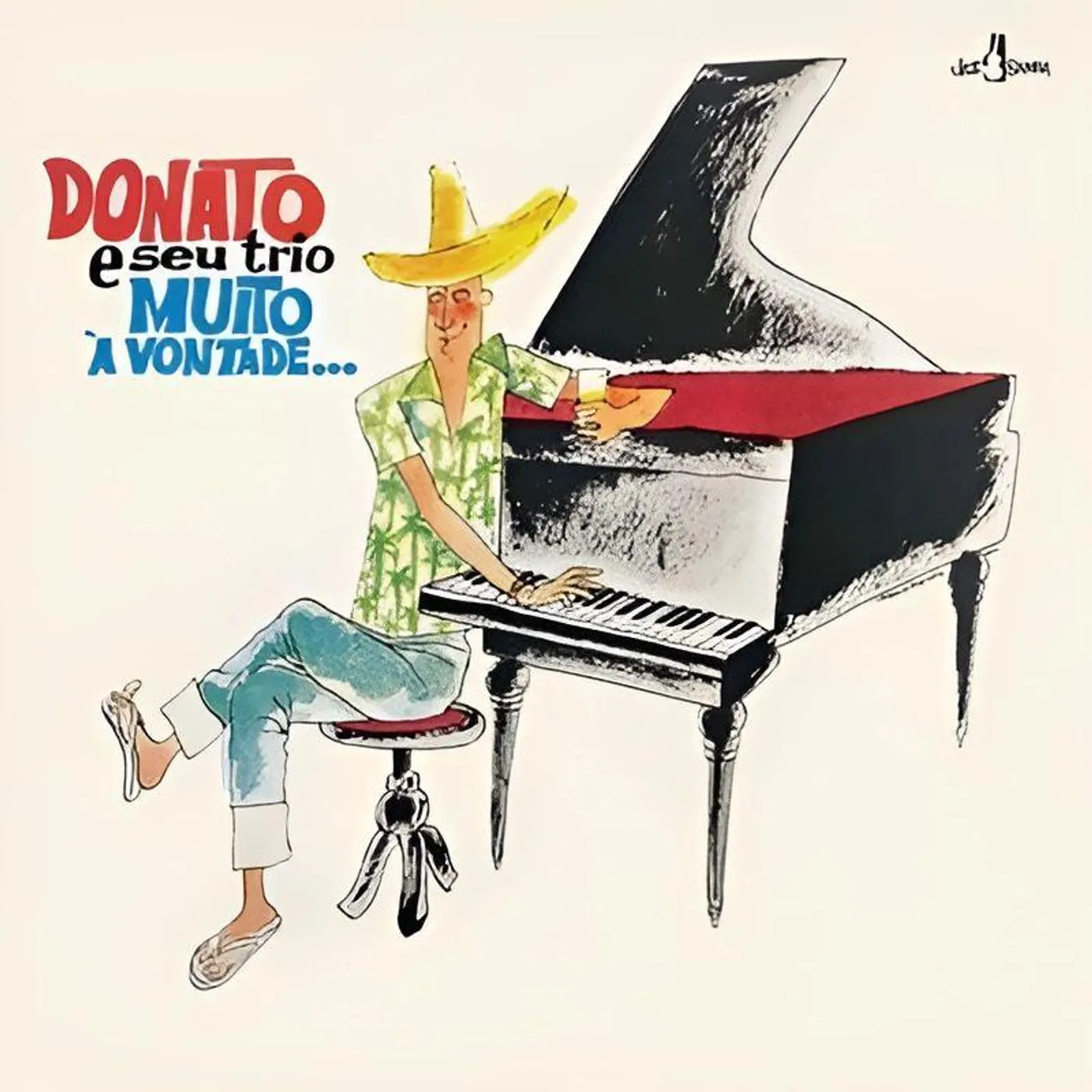 Joao Donato MUITO A VONTADE Vinyl Record