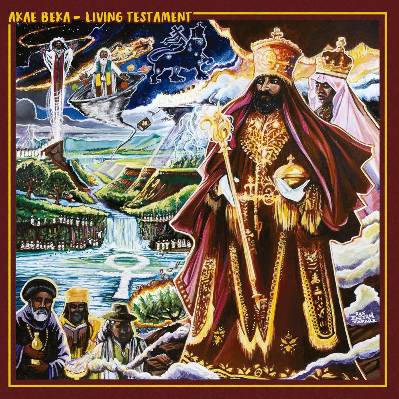 Akae Beka LIVING TESTAMENT Vinyl Record
