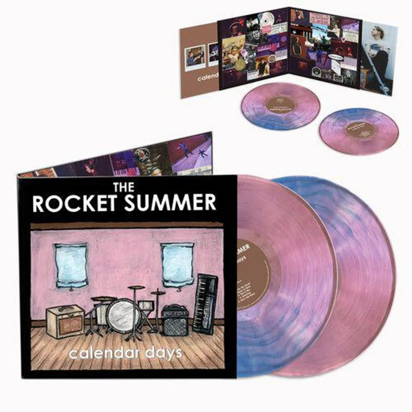 The Rocket Summer Calendar Days (2LP/Blue, Pink/180 Gram) Vinyl Record