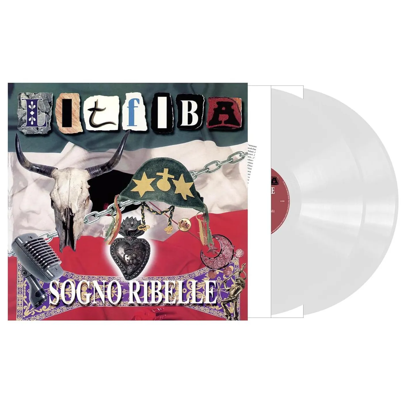 Litfiba Sogno Ribelle - White Vinyl Record