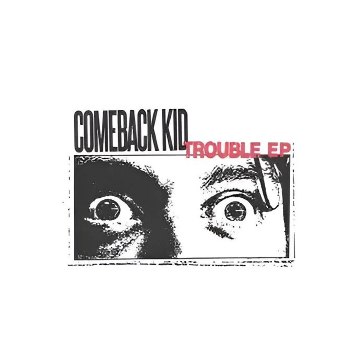 Comeback Kid Trouble (Marbled White, Black & Transparent Red ) Vinyl Record