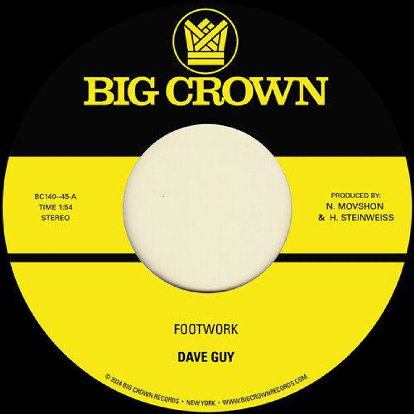 Dave Guy Footwork / Morning Glory Vinyl Record