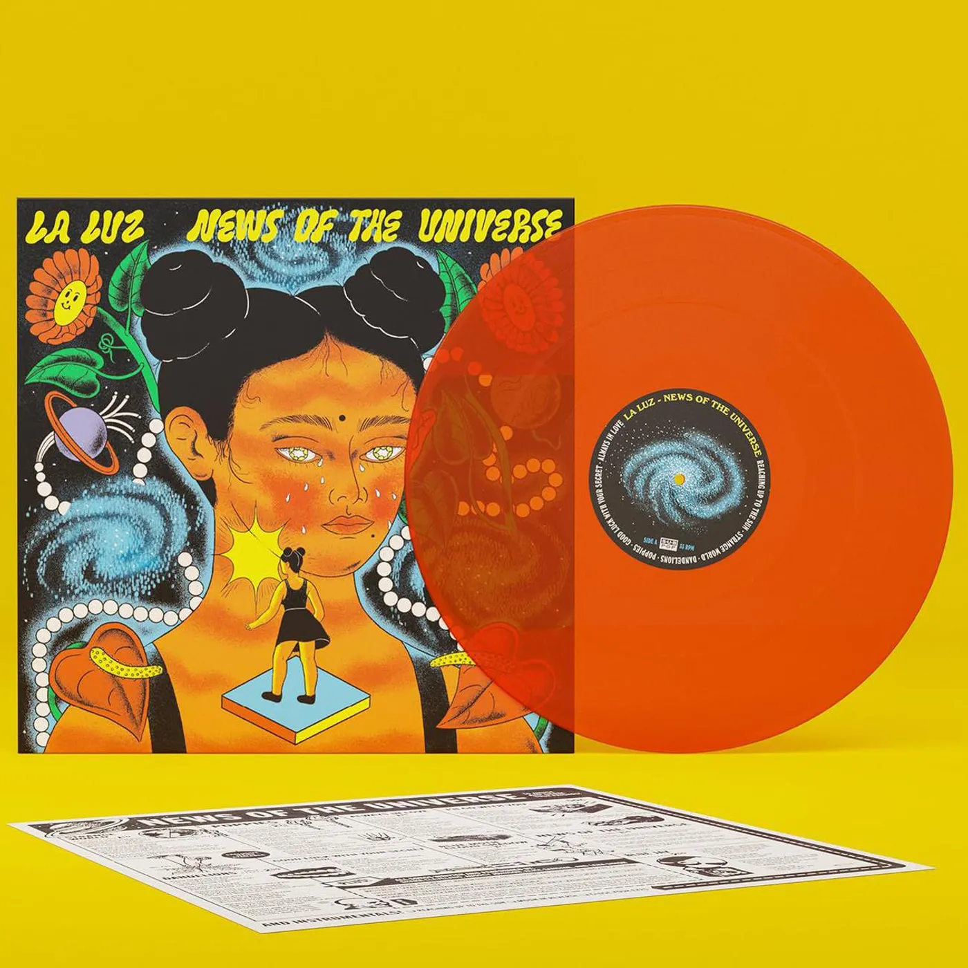 La Luz News Of The Universe (Orange) Vinyl Record