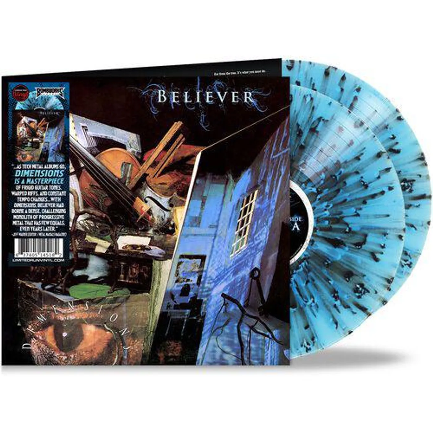 Believer Dimensions (Limited/2LP/Black/Blue) Vinyl Record