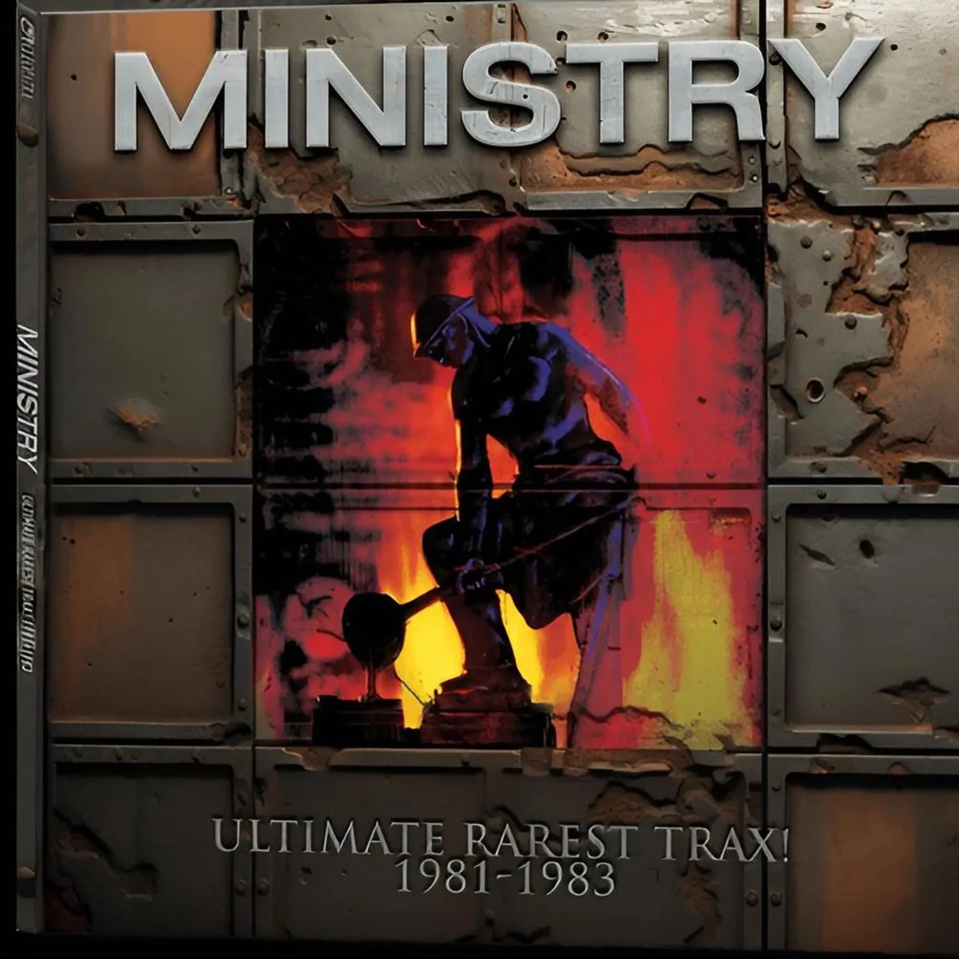 Ministry Ultimate Rarest Trax (2LP/Silver) Vinyl Record