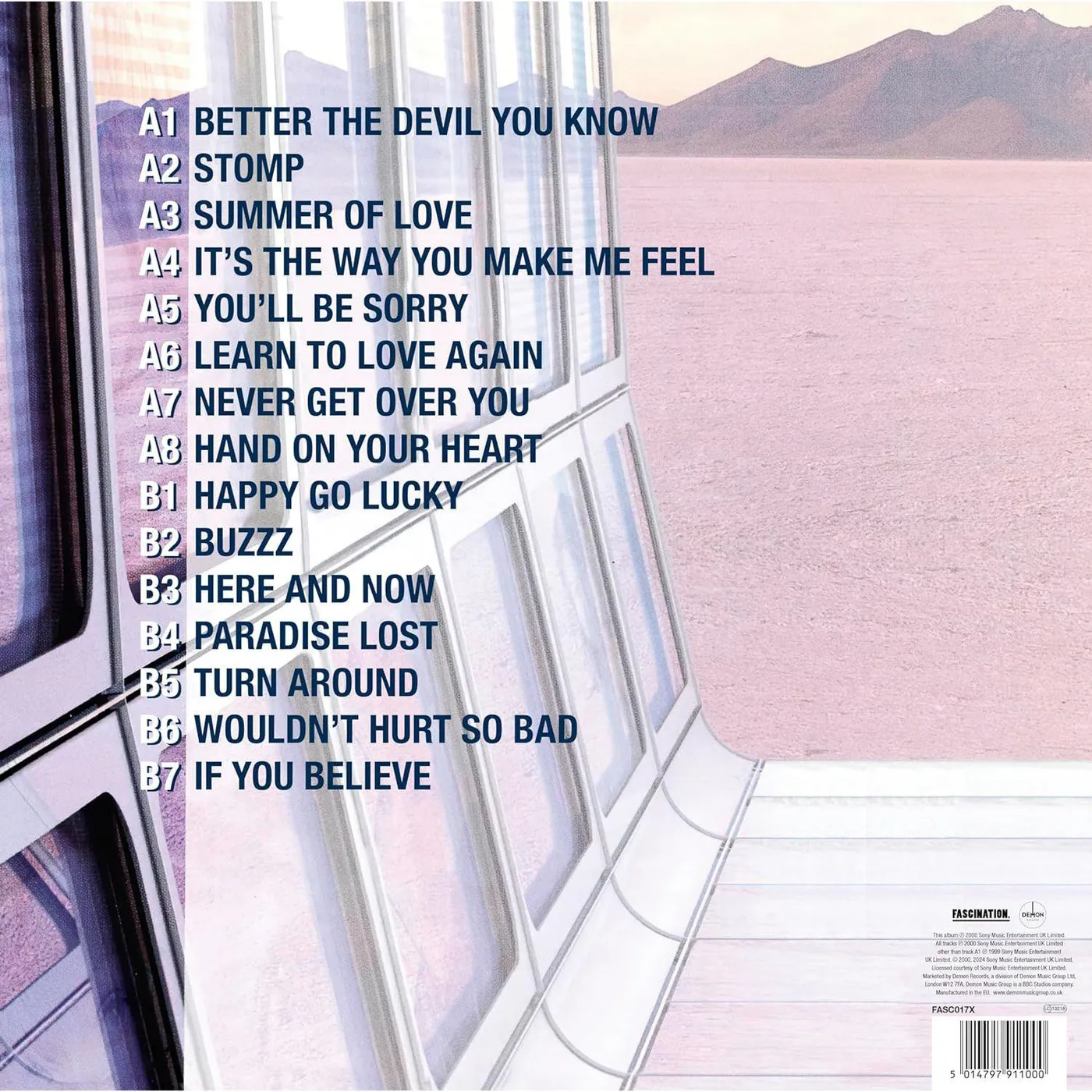 Steps Buzz (Limited/140g/Baby Blue Swirl Colored) Vinyl Record