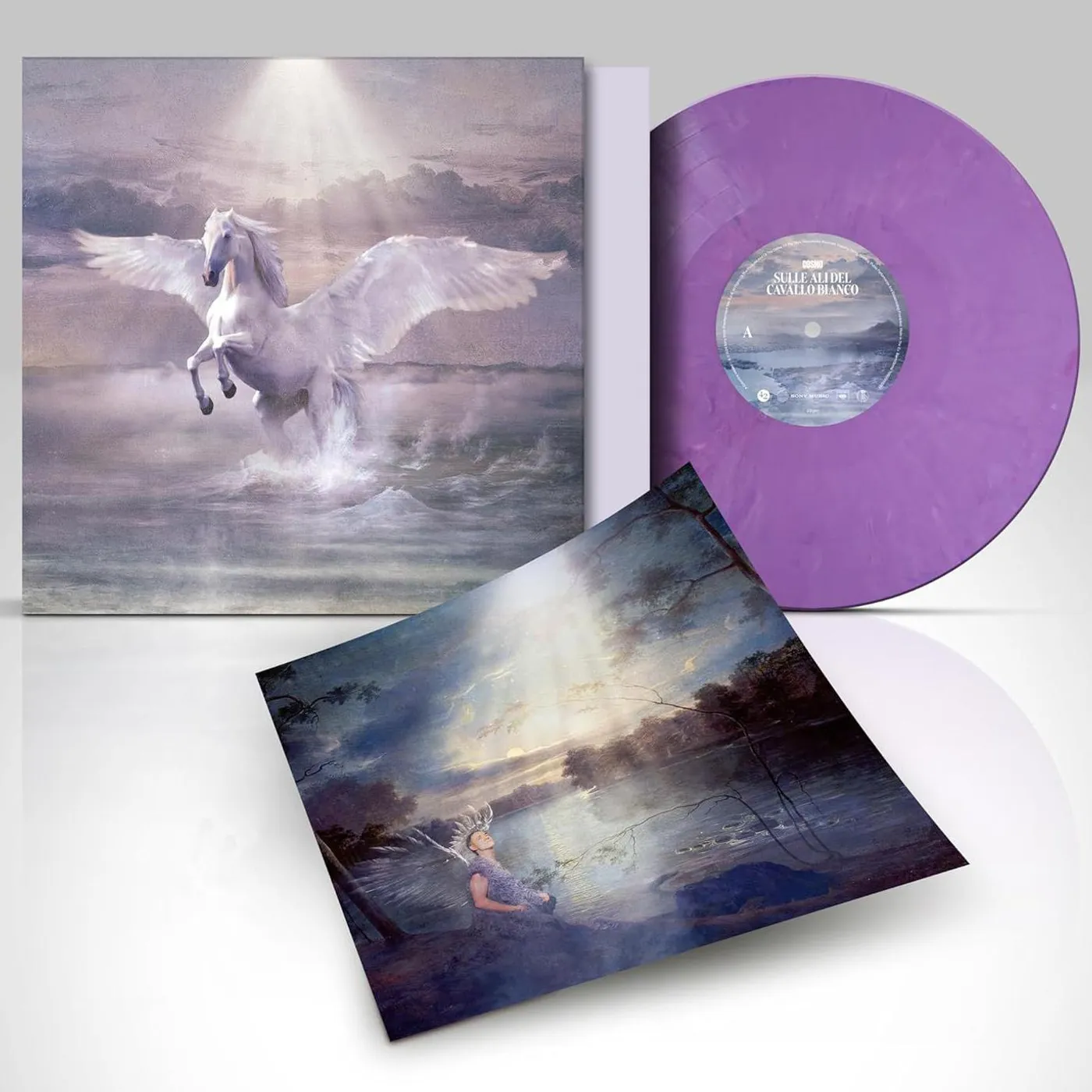 Cosmo Sulle Ali Del Cavallo Bianco - Marble Violet Vinyl Record