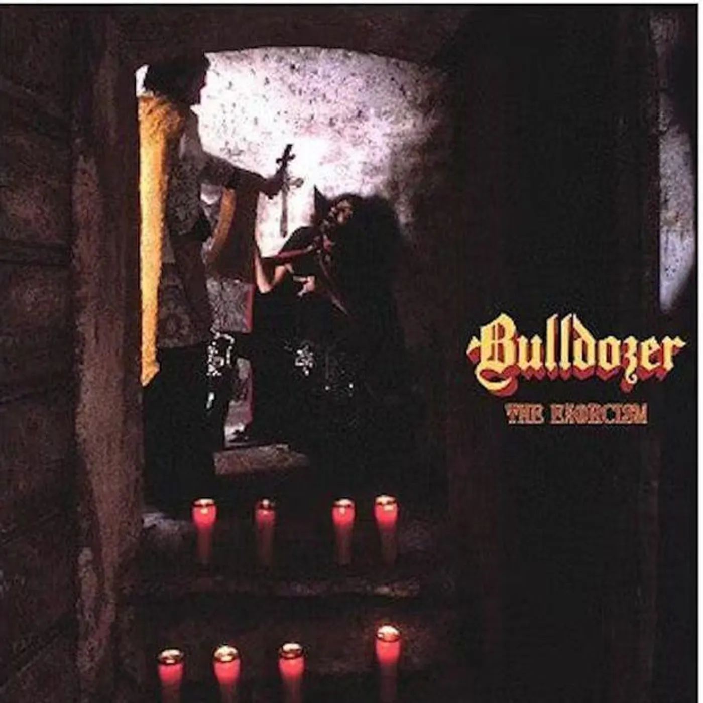 Bulldozer Exorcism - Limited 'Die Hard' Edition Marble Orange Vinyl Record