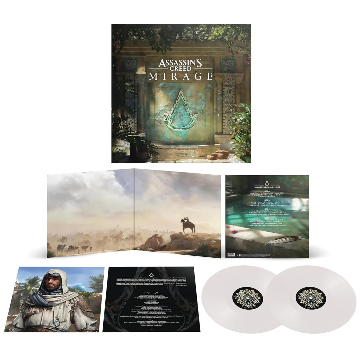 Brendan Angelides Assassin's Creed Mirage - Original Soundtrack (translucent-natural, 2LP, Gatefold) Vinyl Record