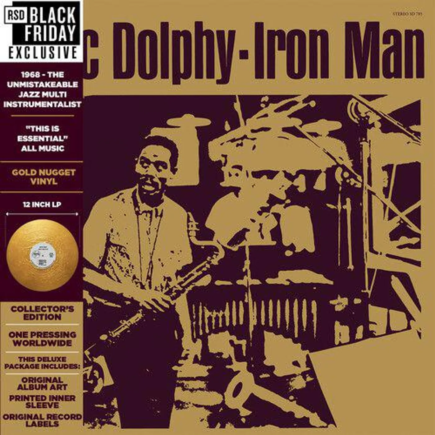 Eric Dolphy Iron Man Vinyl Record