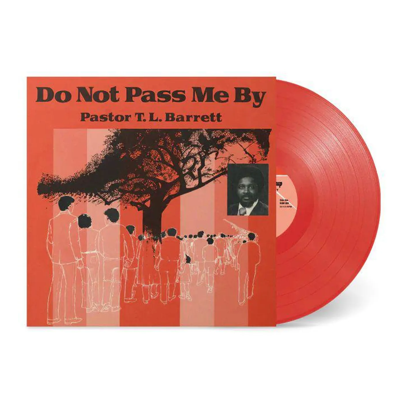 Pastor T.L. Barrett and the Youth for Christ Choir Do Not Pass Me By Vol. I (Red) Vinyl Record