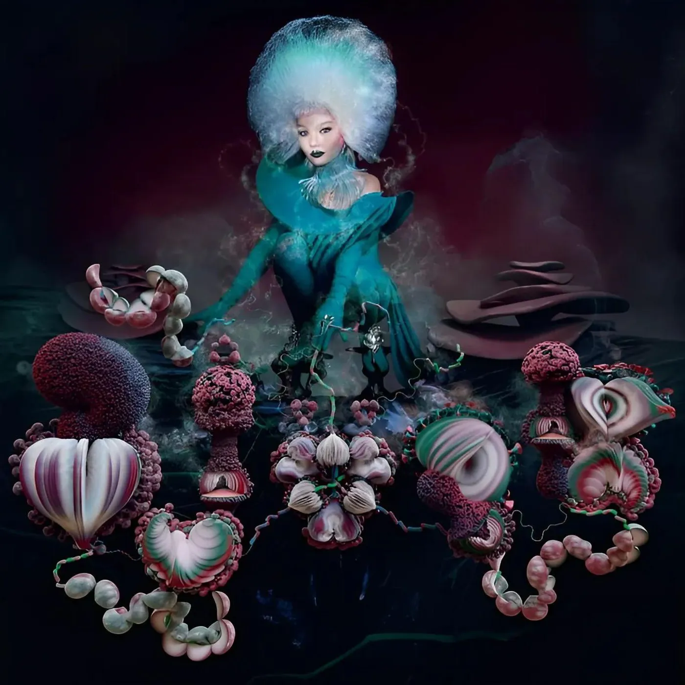 Björk Fossora (2LP/Lime Green) Vinyl Record