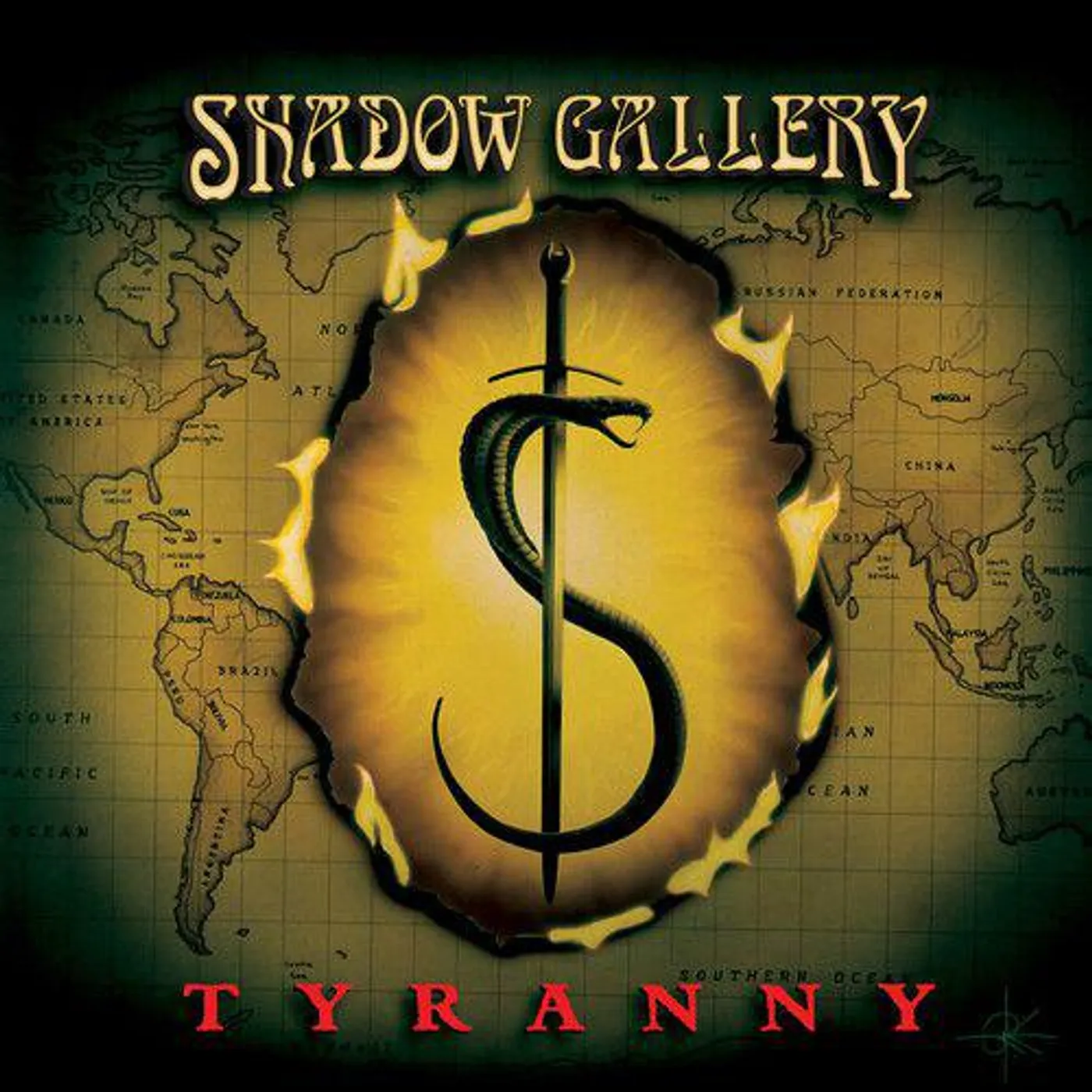 Shadow Gallery Tyranny (2LP/Green) Vinyl Record
