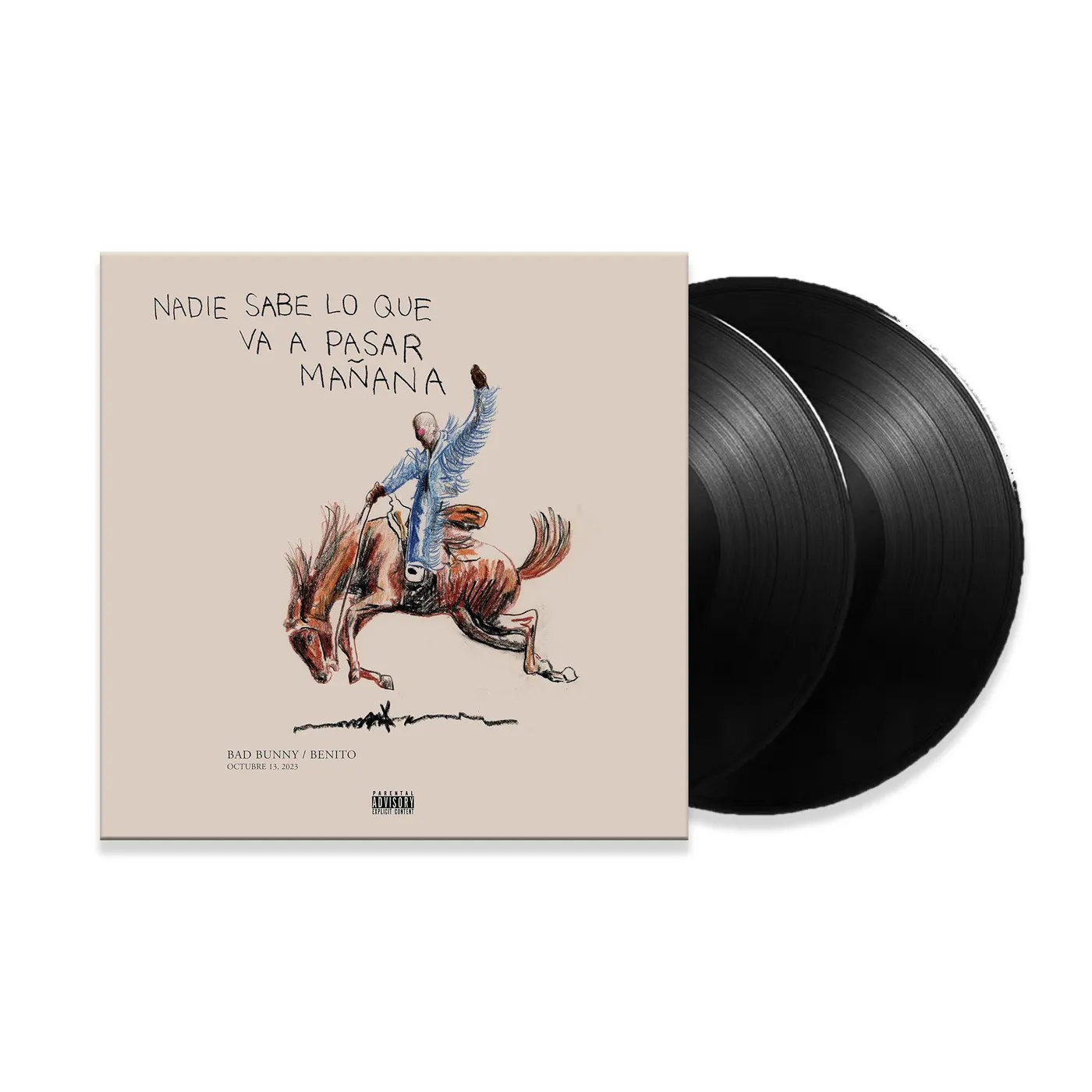 Bad Bunny Nadie Sabe Lo Que Va A Pasar Manana (2LP) Vinyl Record