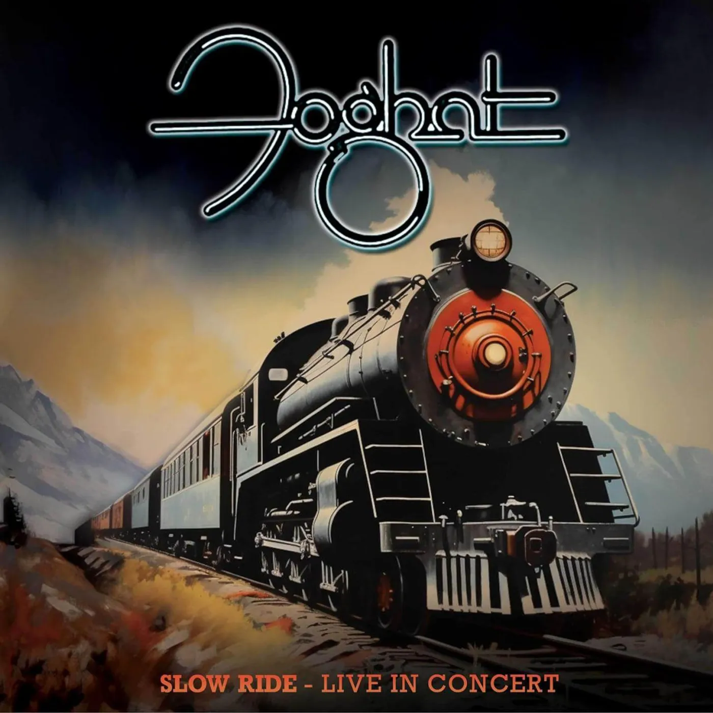 Foghat  Slow Ride - Live in Concert (Orange) Vinyl Record