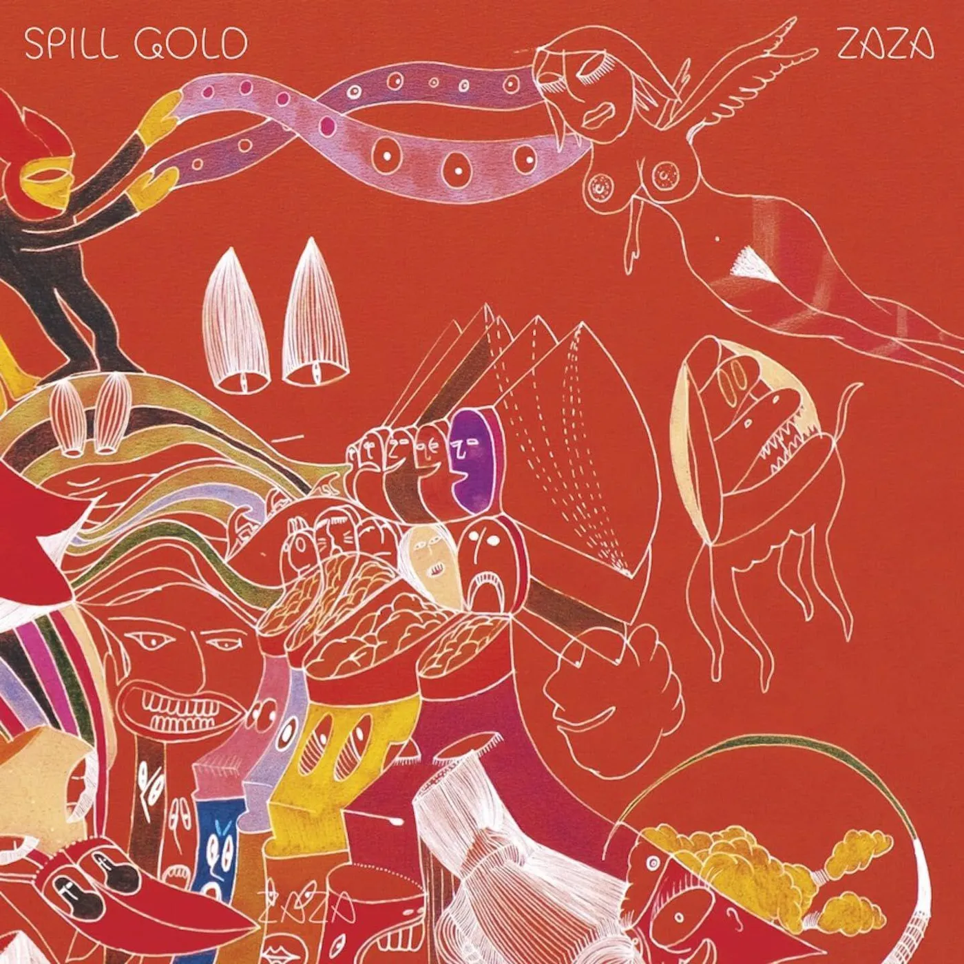 Spill Gold Zaza Vinyl Record