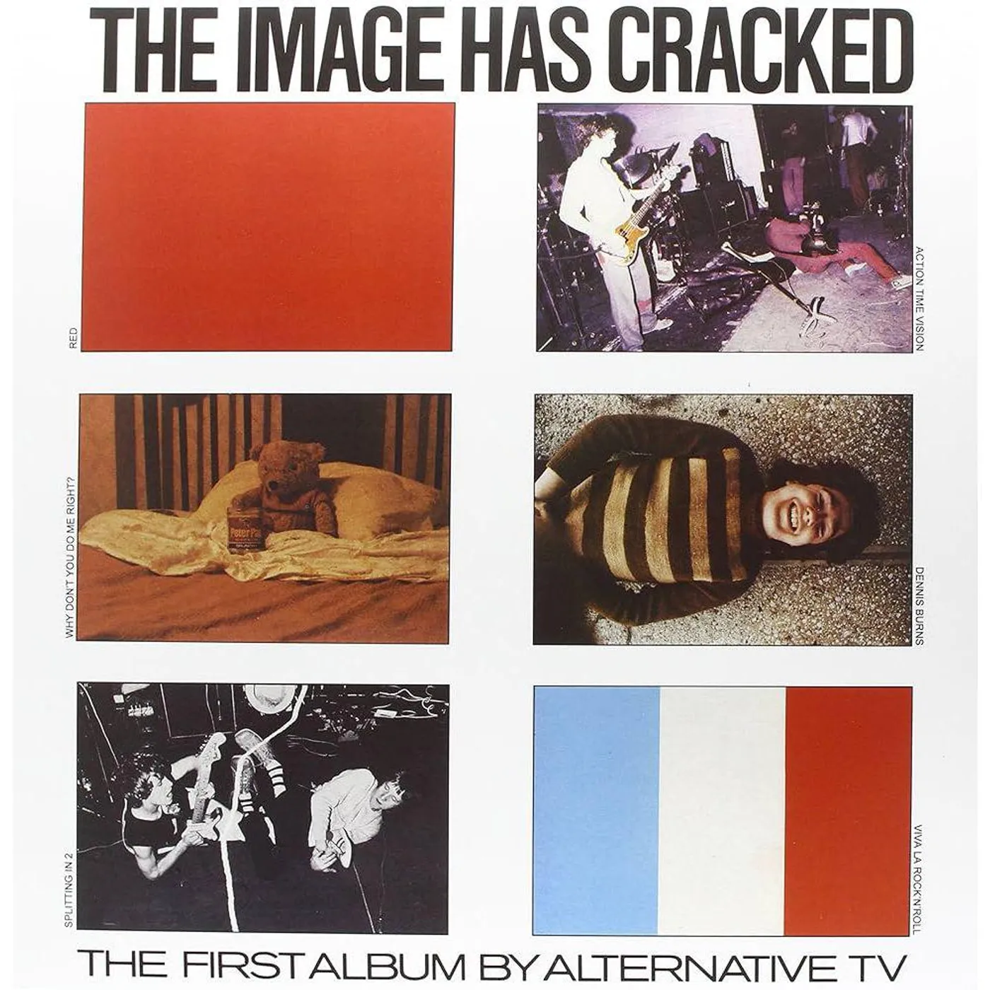 Alternative TV Image Has Cracked (Red) Vinyl Record