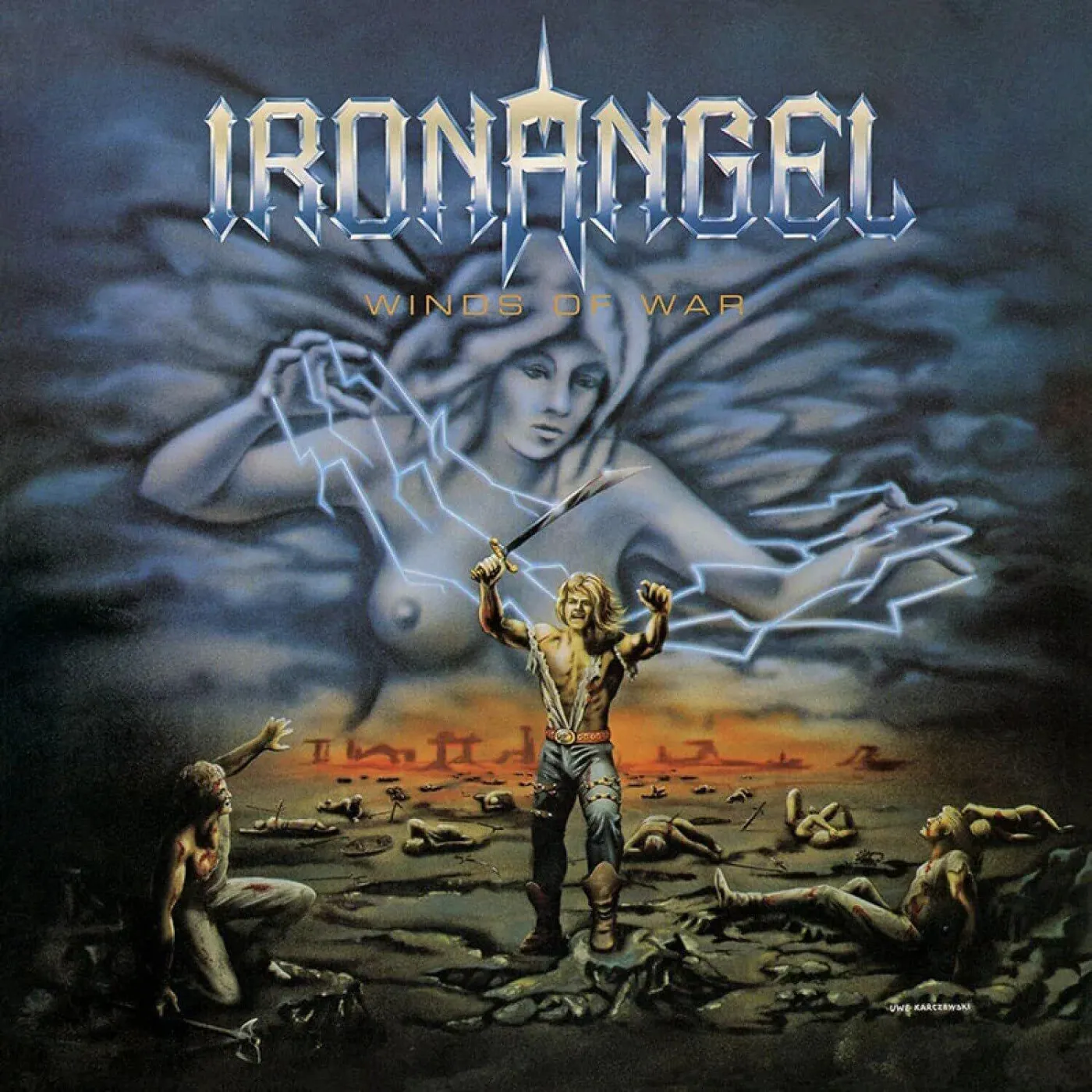 Iron Angel Winds Of War Vinyl Record - Colored Vinyl