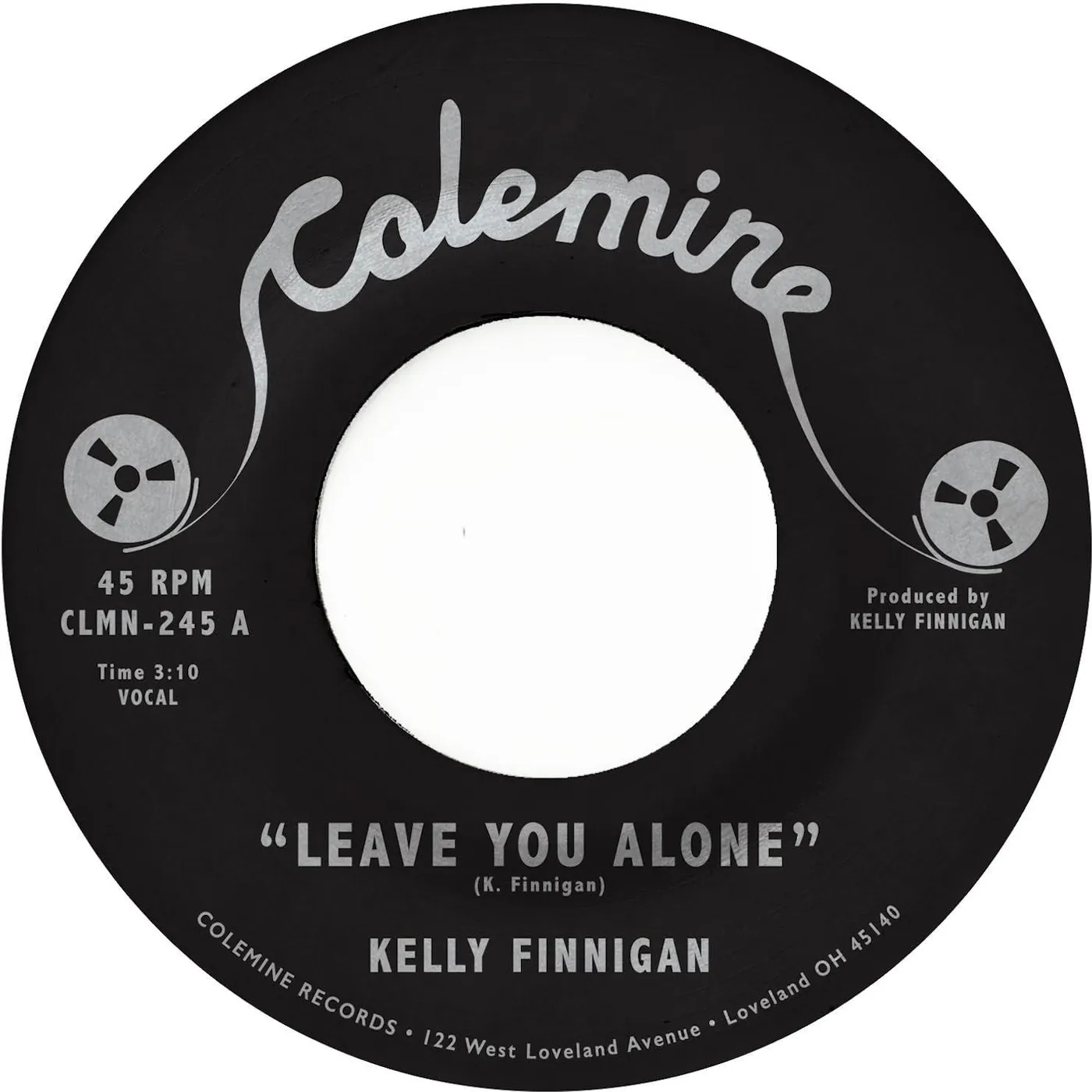 Kelly Finnigan Leave You Alone / Thom's Heartbreak Vinyl Record