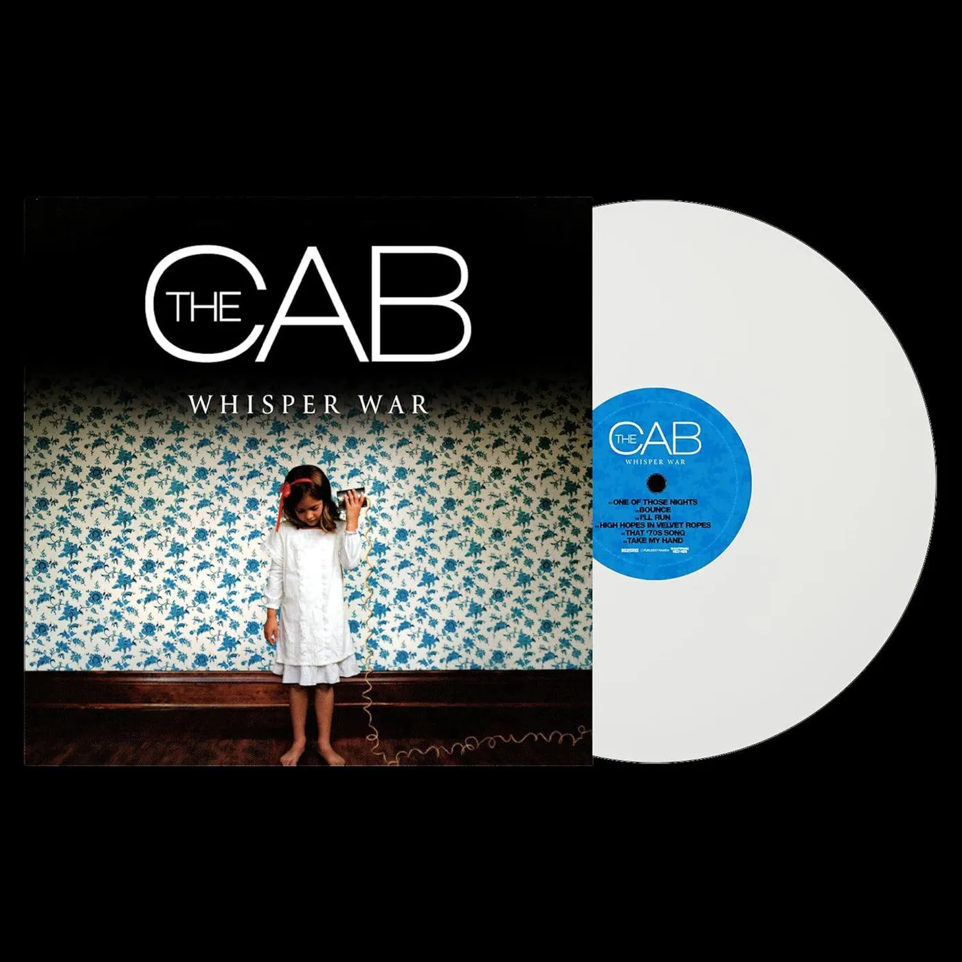 The Cab Whisper War (Limited/White) Vinyl Record