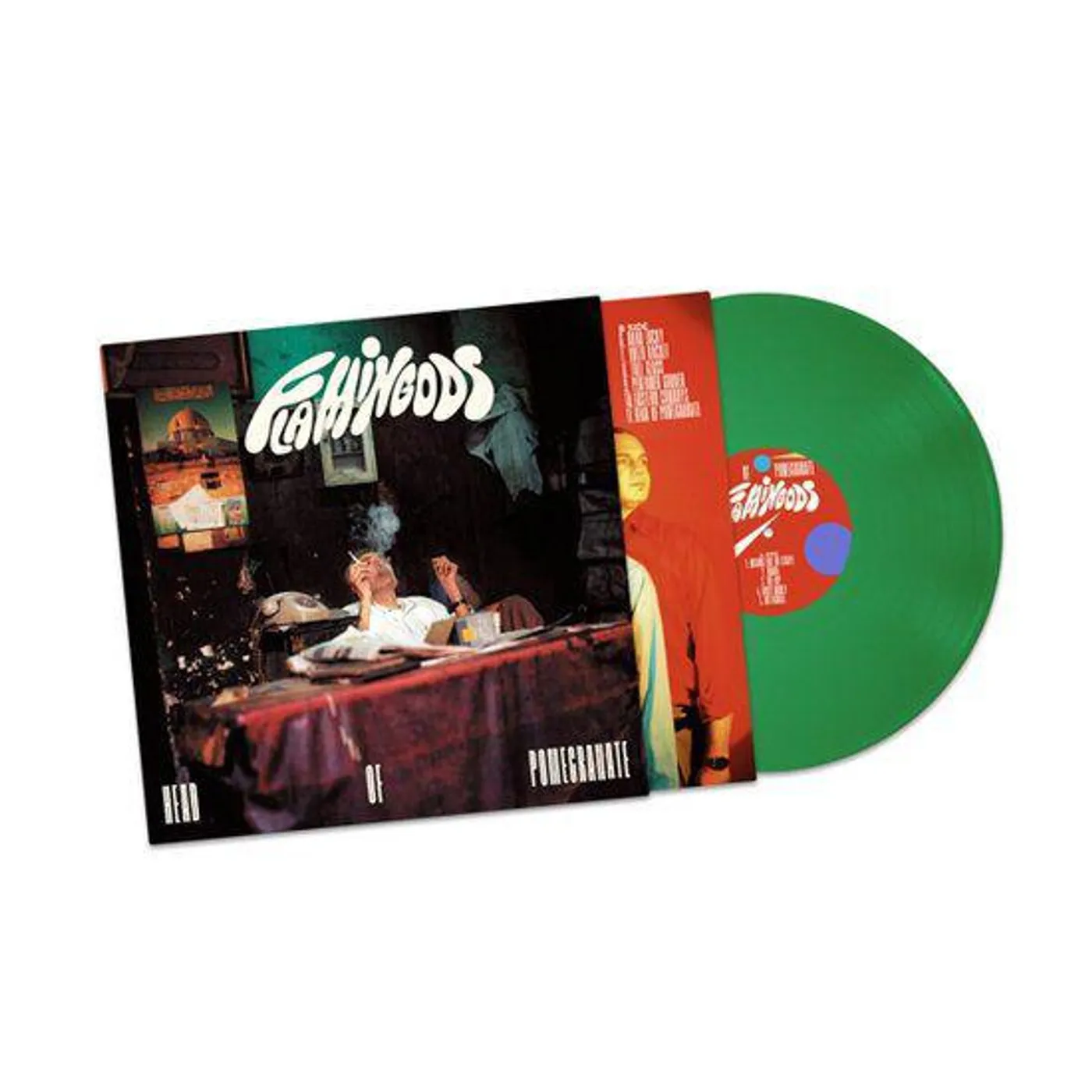 Flamingods Head Of Pomegranate (Green) Vinyl Record