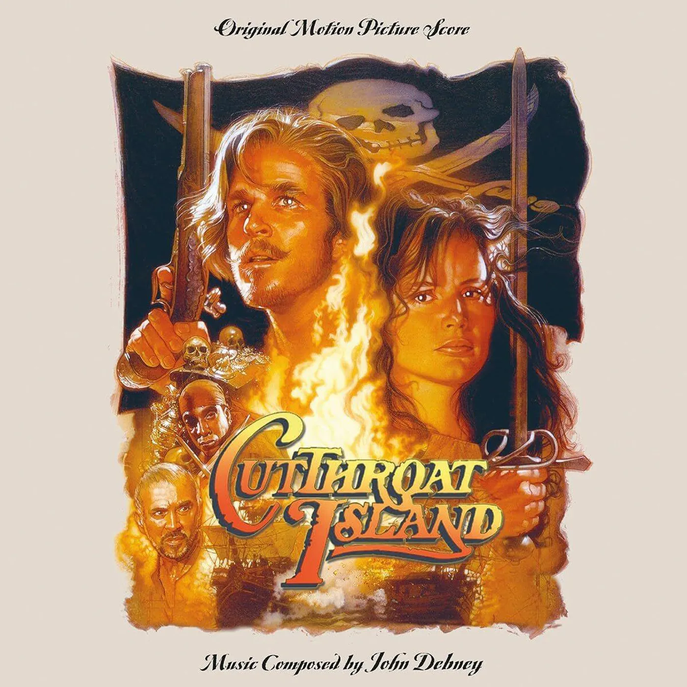 John Debney Cutthroat Island - Original Soundtrack Vinyl Record