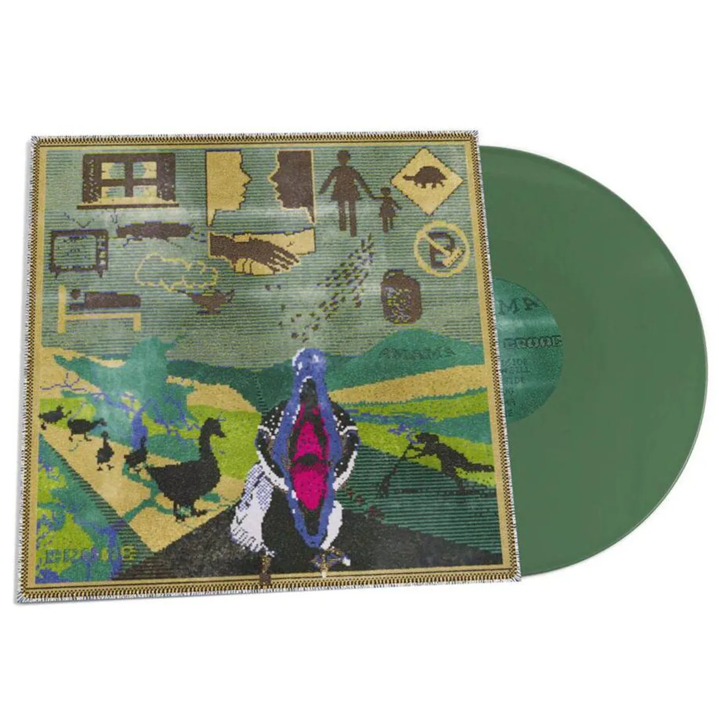 Crumb Amama (Green) Vinyl Record