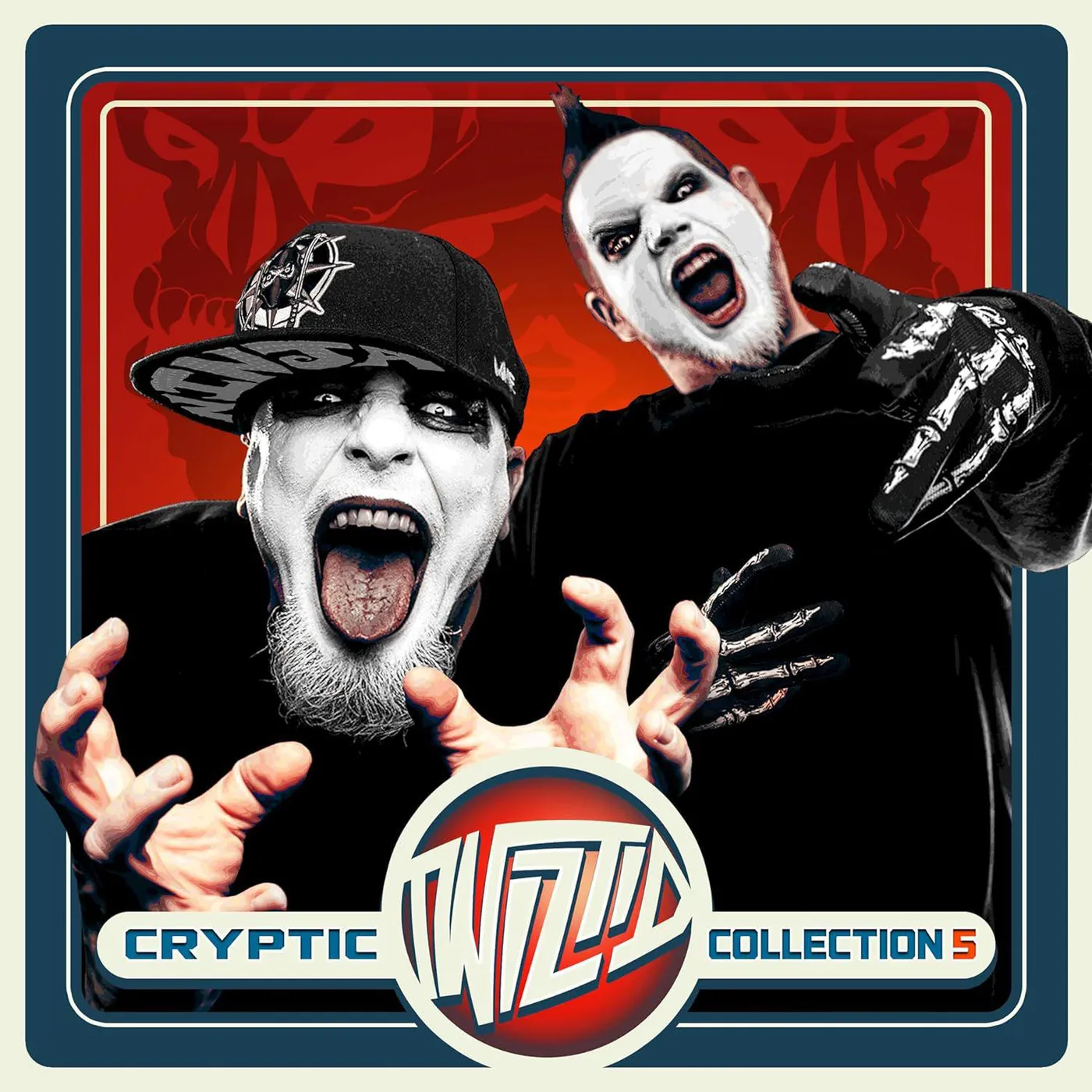 Twiztid Cryptic Collection 5 (Red/White/Blue Split/2LP) Vinyl Record
