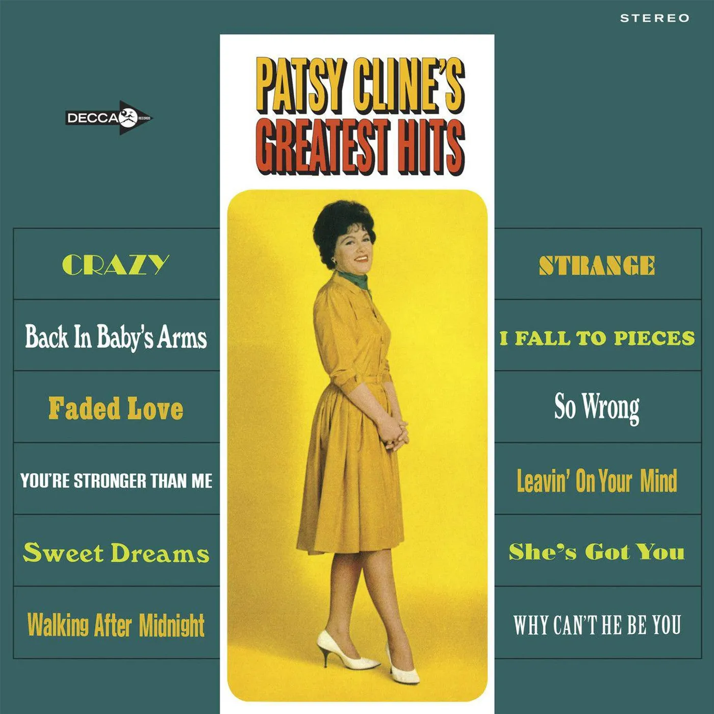 Patsy Cline 12 Greatest Hits (Pink) Vinyl Record