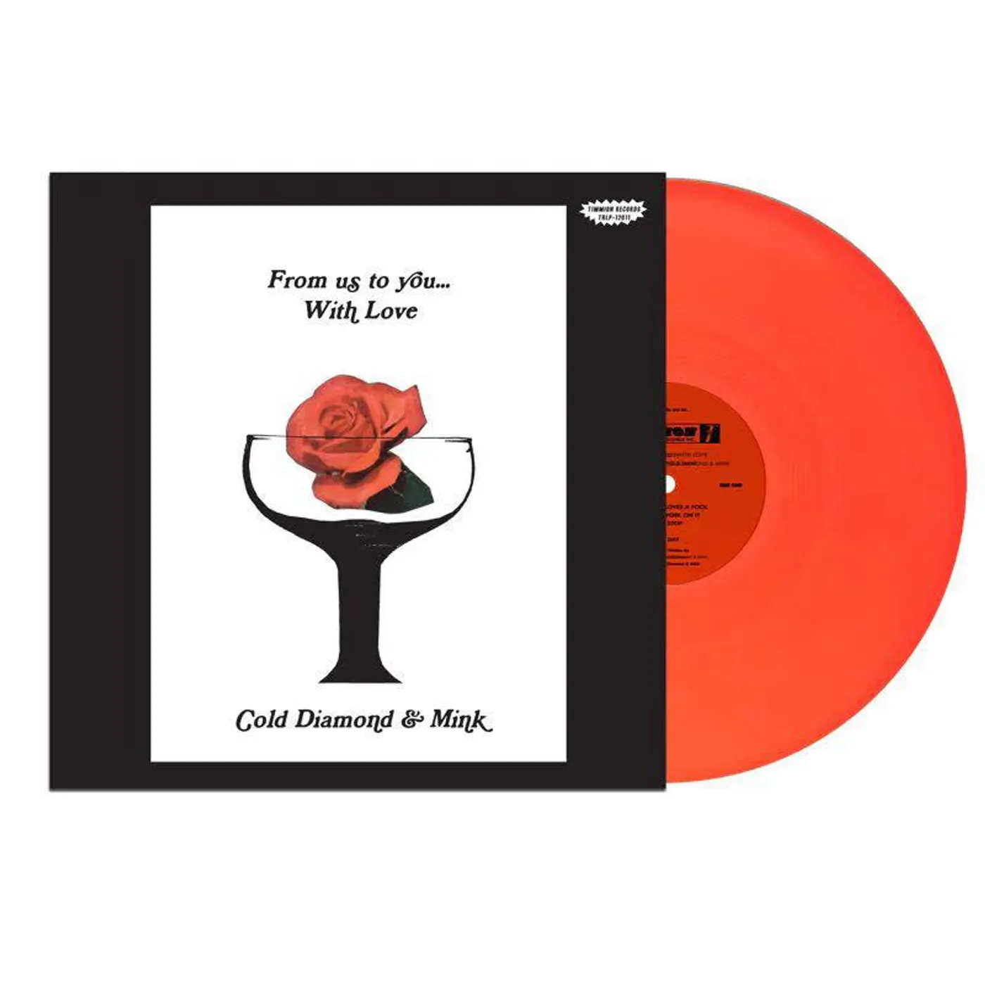Cold Diamond & Mink From Us To You With Love (Orange) Vinyl Record