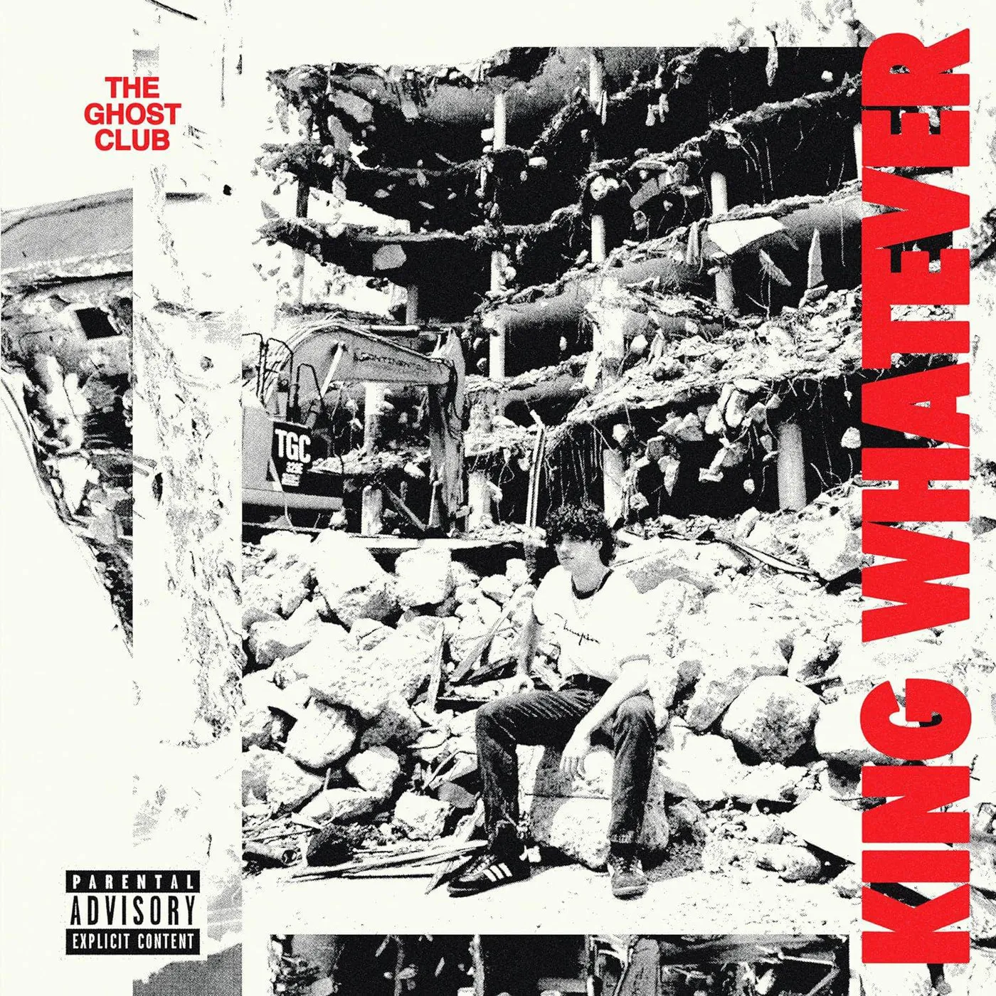 Ghost Club King Whatever (180 Gram, Red/White) Vinyl Record