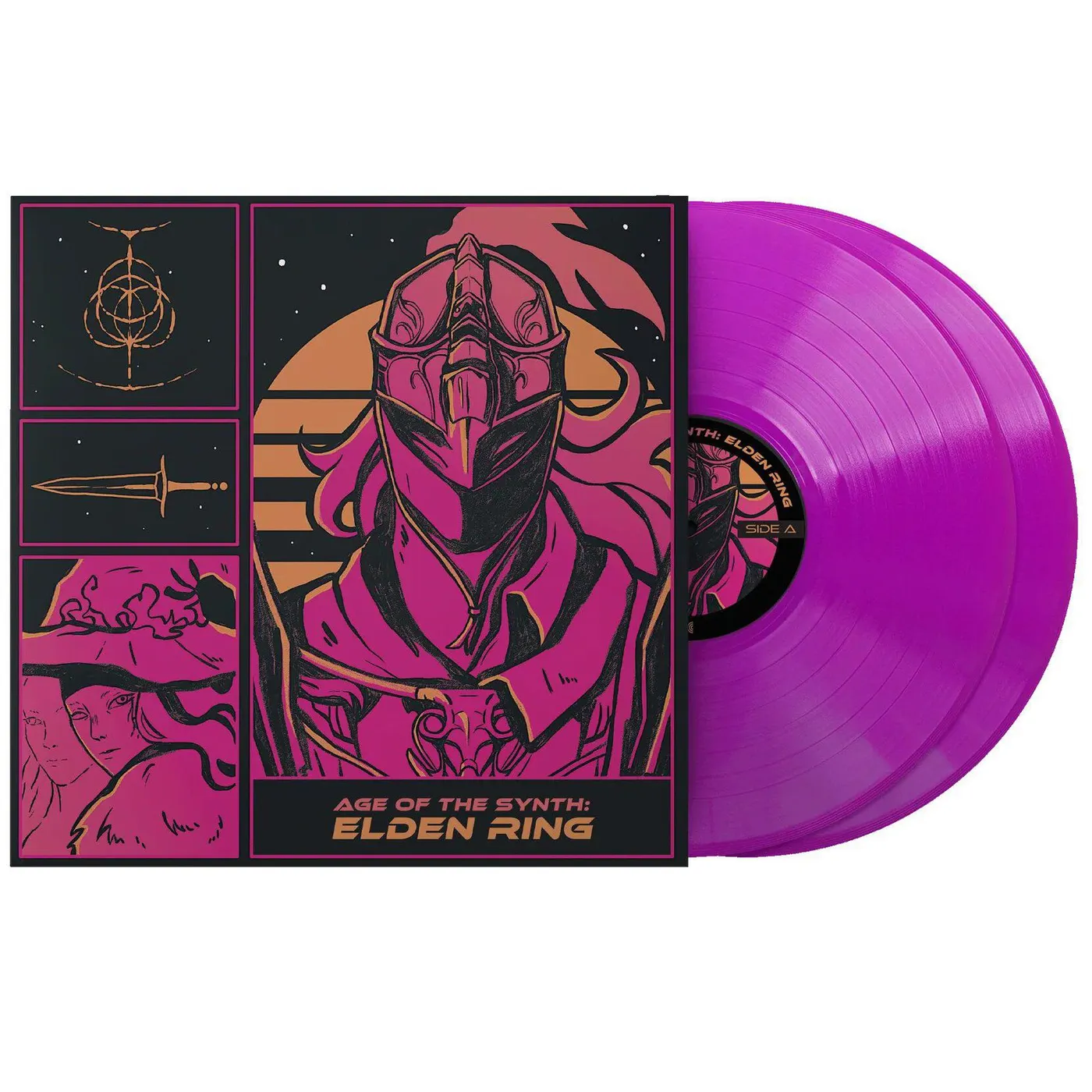 CthulhuSeeker Age Of The Synth: Elden Ring - OST (Purple, 180 Gram) Vinyl Record