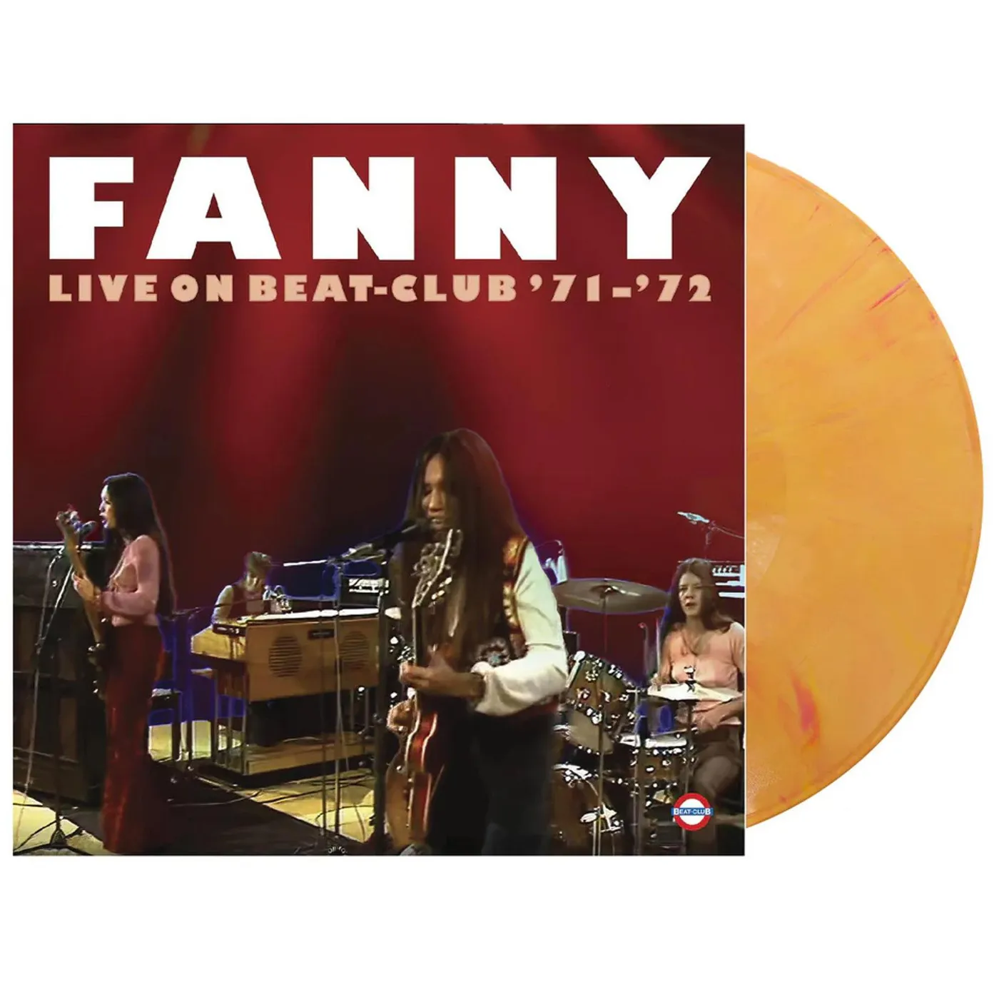 Fanny Live On Beat-Club '71-'72 (Peach) Vinyl Record