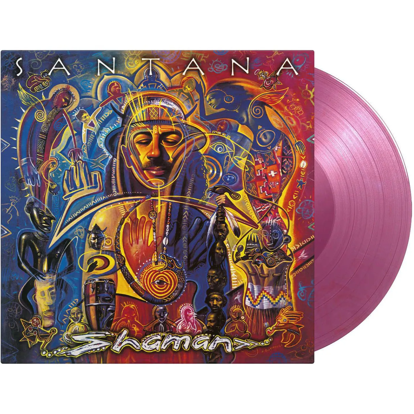 Santana Shaman (2LP/180-Gram Translucent Purple) Vinyl Record