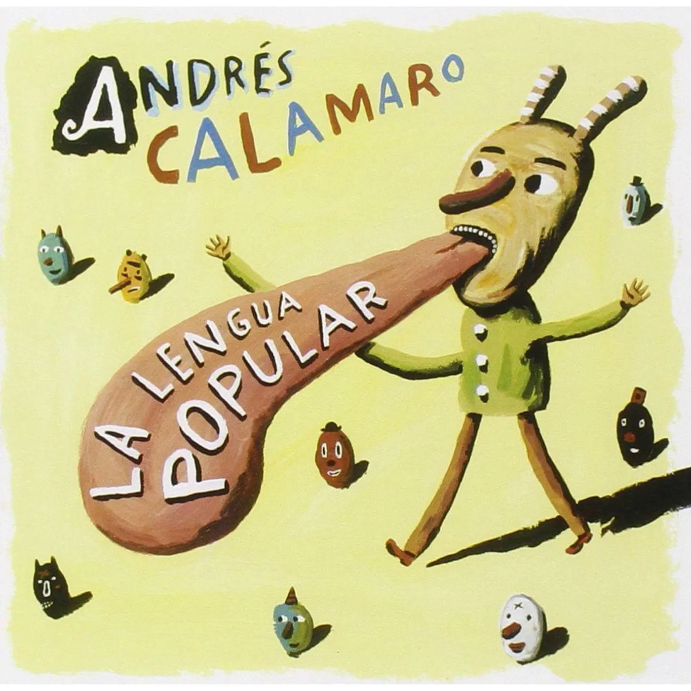 Andrés Calamaro LA LENGUA POPULAR Vinyl Record