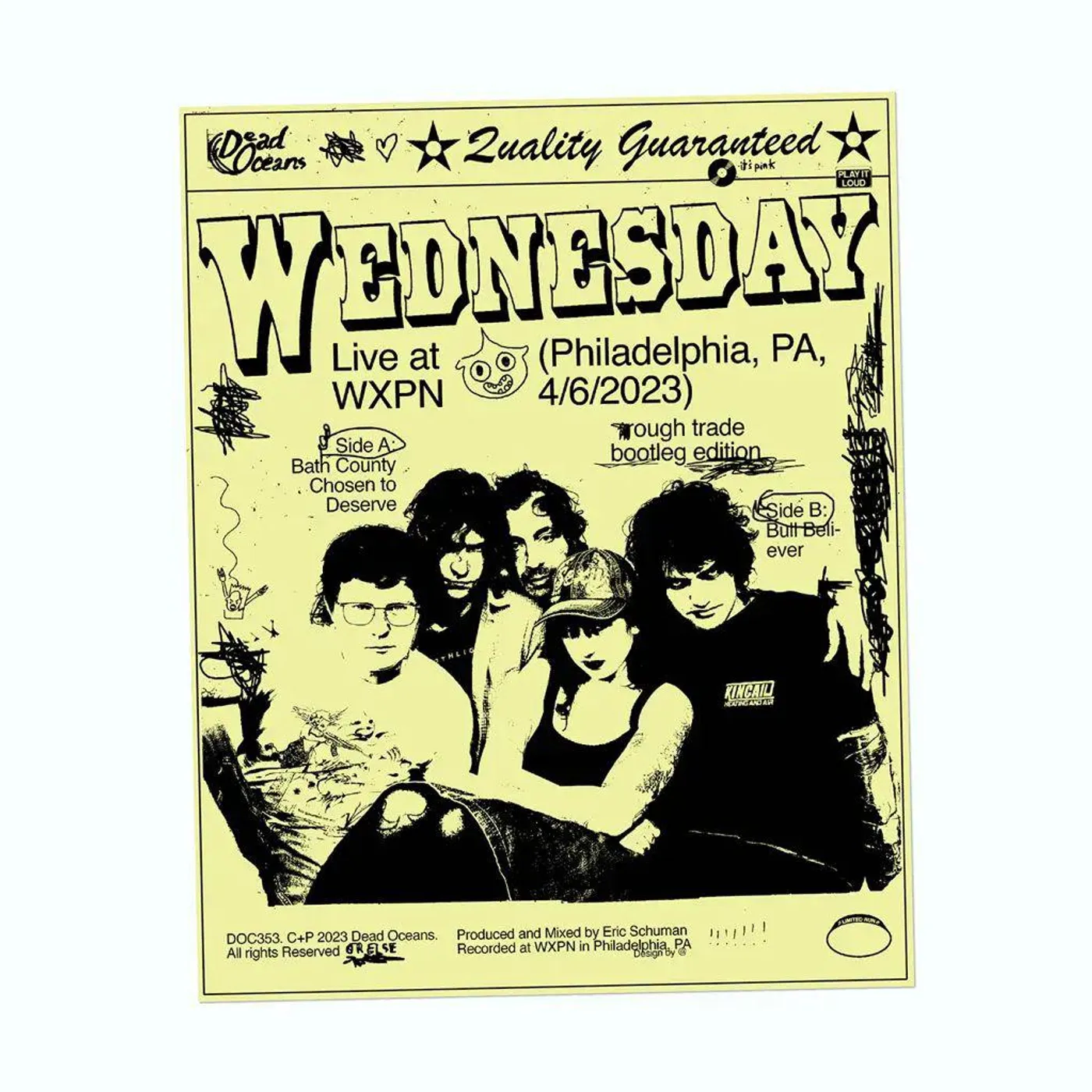 Wednesday Live At Wxpn (Philadelphia Pa 4/6/2023) Vinyl Record