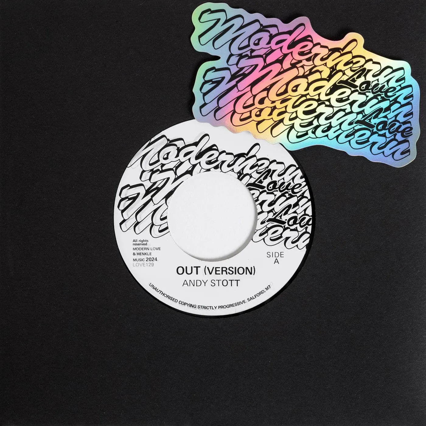 Andy Stott Out (Version)/Love (Version) Vinyl Record