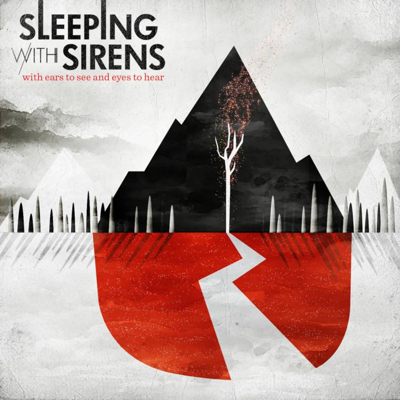 Sleeping With Sirens With Ears To See And Eyes To Hear (Clear w/ Black Splatter) Vinyl Record