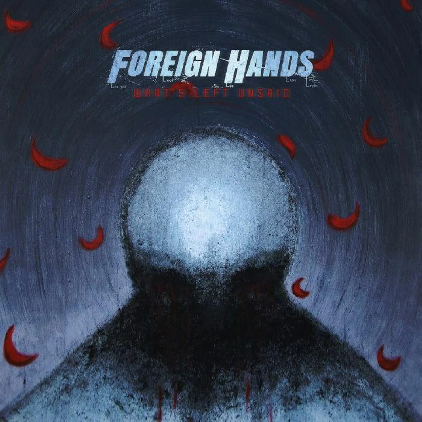 Foreign Hands What's Left Unsaid (Poster/Trans Ruby) Vinyl Record