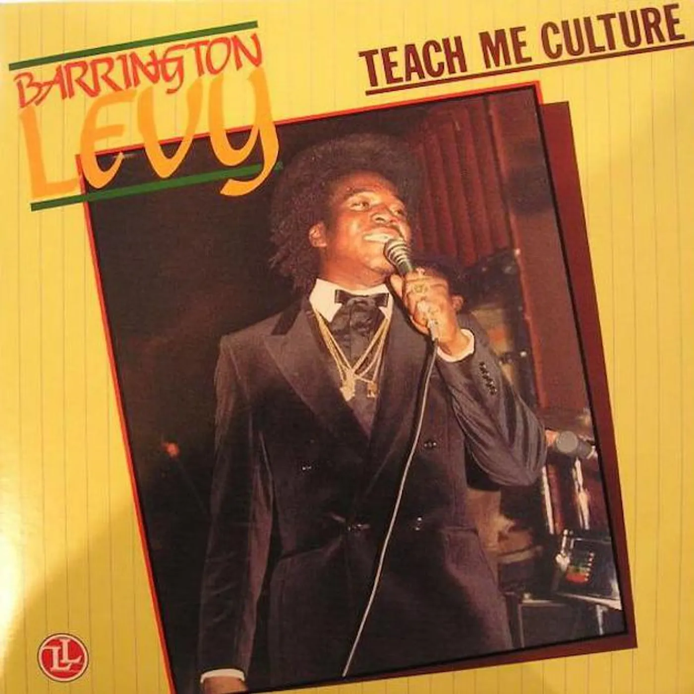 Barrington Levy Teach Me Culture (Blue) Vinyl Record