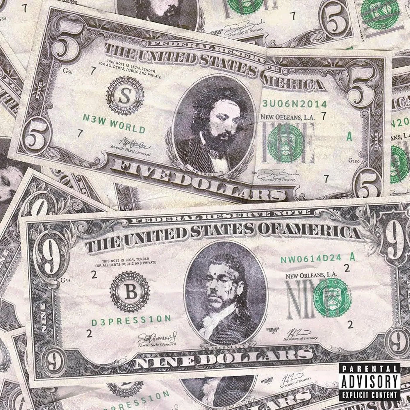 $uicideboy$ New World Depression (Coke Bottle Green) Vinyl Record