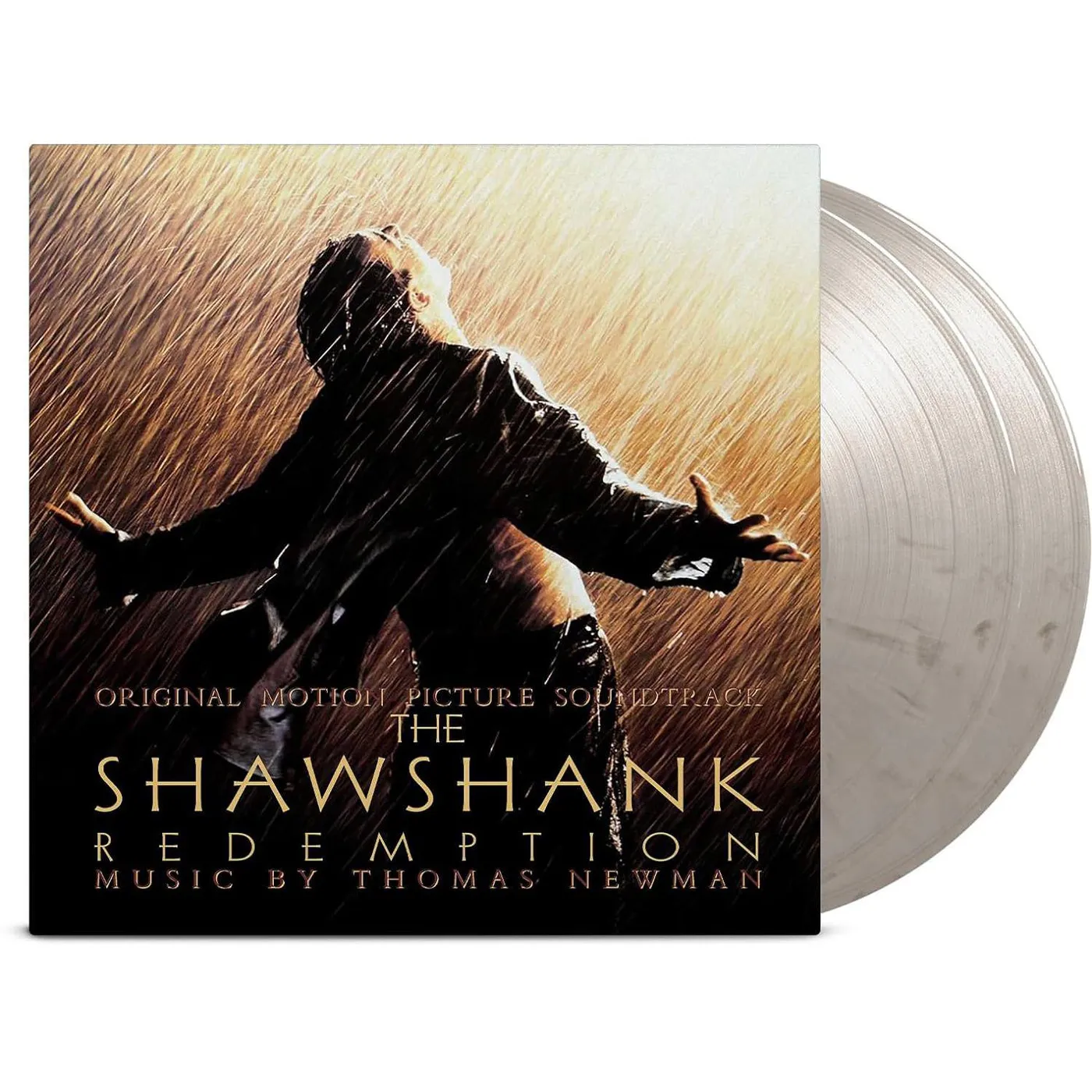 Thomas Newman Shawshank Redemption - Original Soundtrack (Black & White Marbled/180 Gram) Vinyl Record