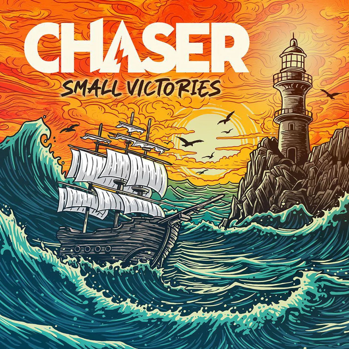 Chaser Small Victories (Colored) Vinyl Record