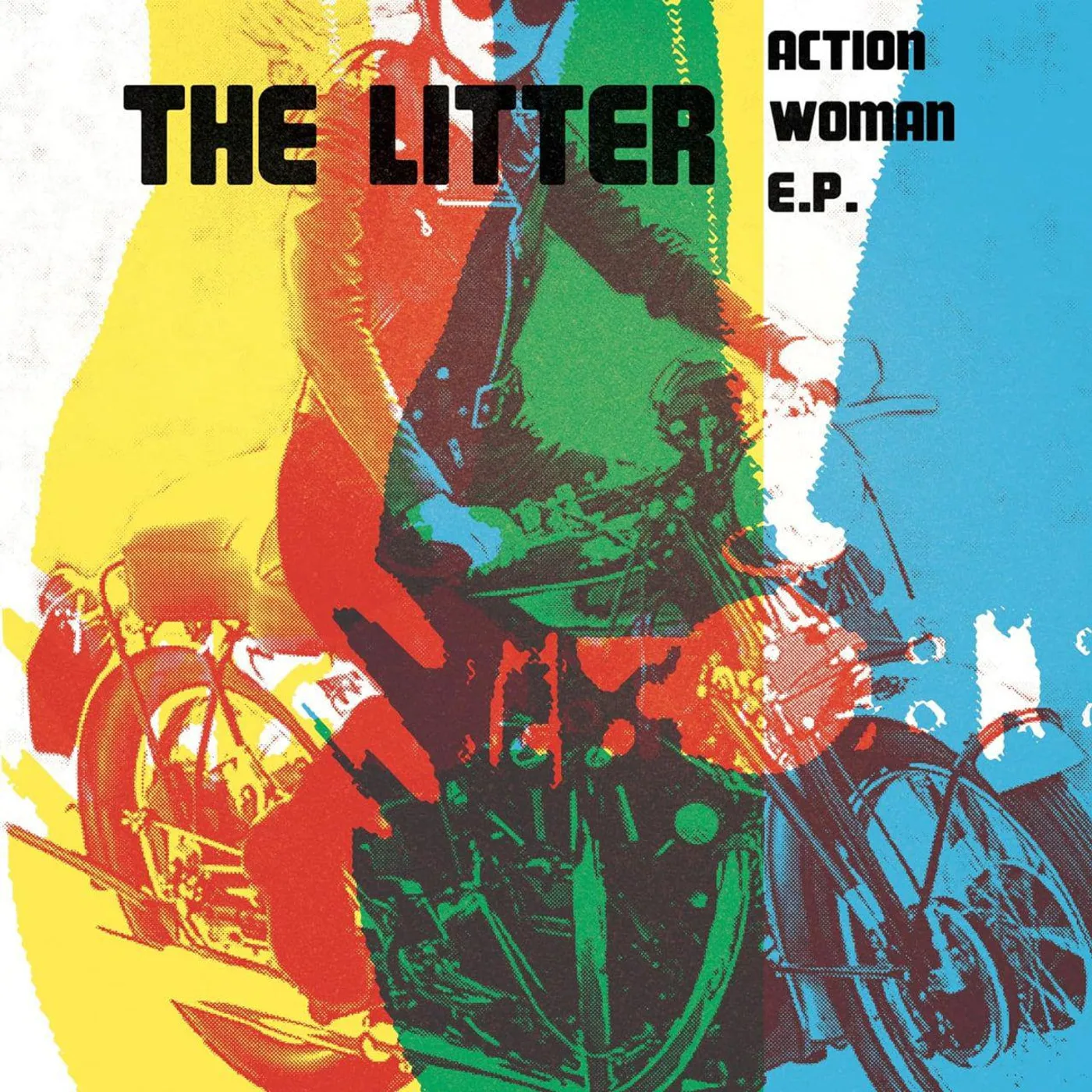 The Litter ACTION WOMAN EP Vinyl Record