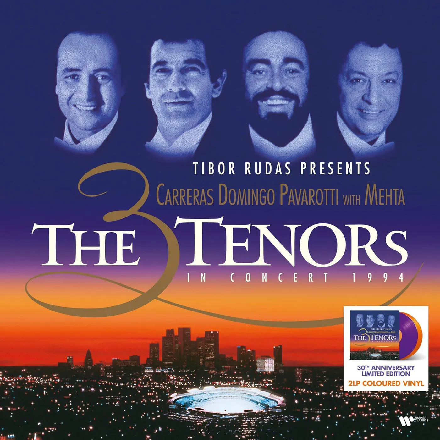 The Three Tenors In Concert (2LP/Limited Edition) Vinyl Record