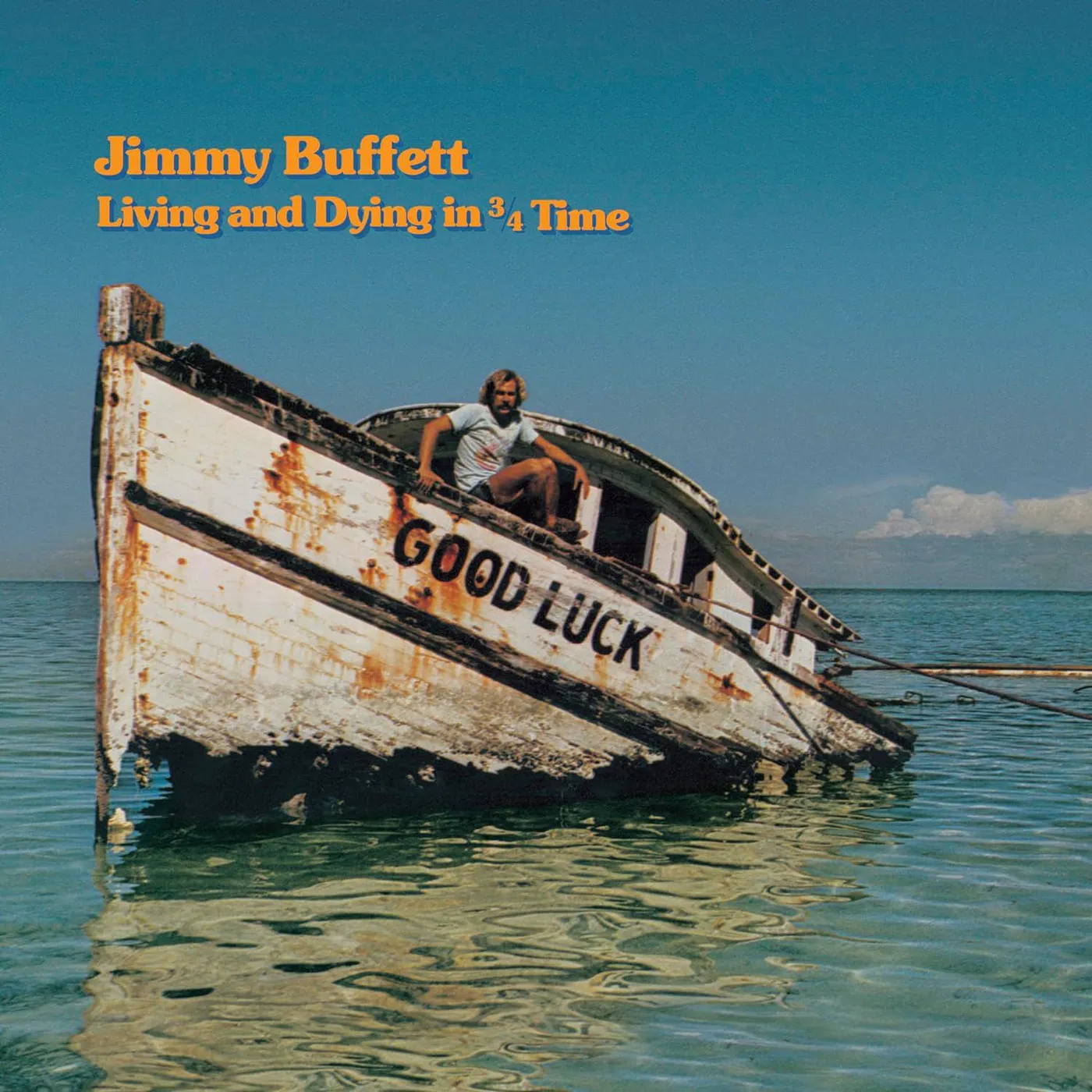 Jimmy Buffett Living And Dying In 3/4 Time Vinyl Record