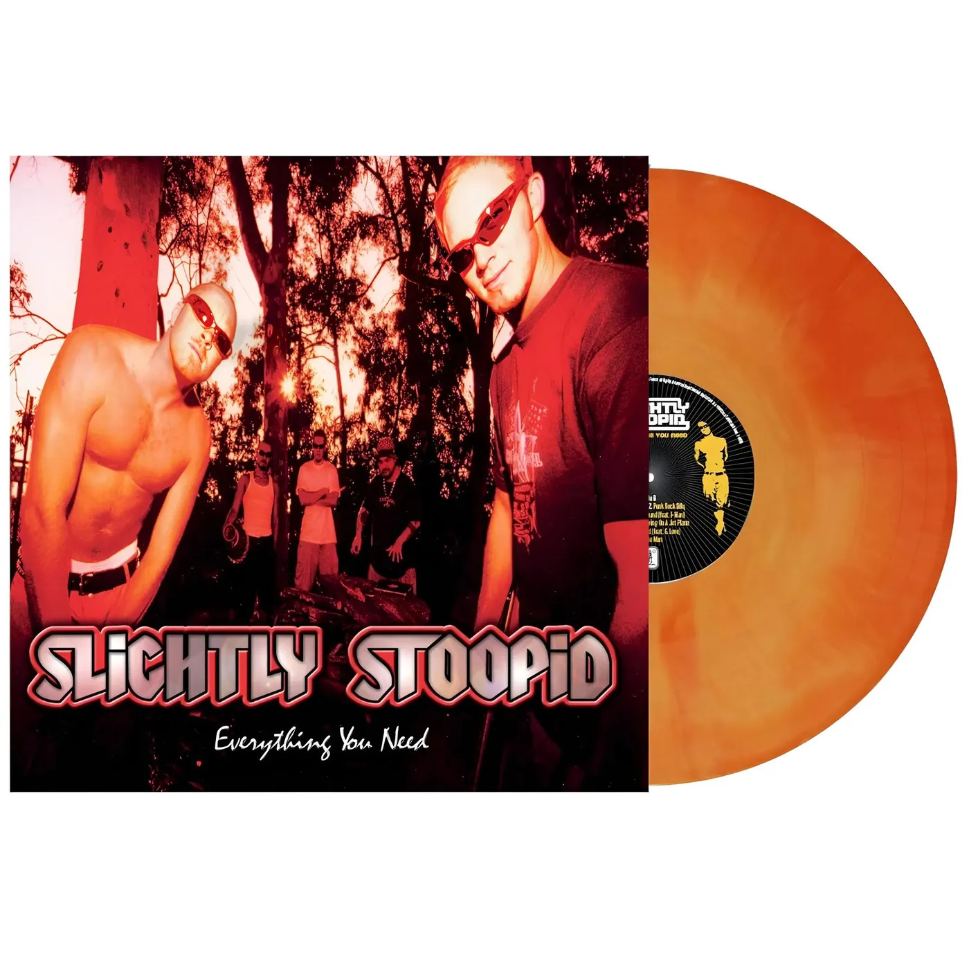 Slightly Stoopid Everything You Need (Orange, Yellow) Vinyl Record