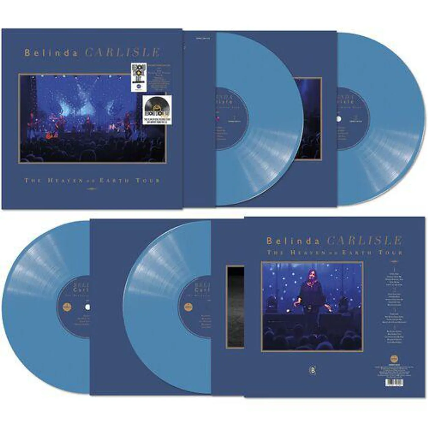 Belinda Carlisle Live: Decades (180g/2LP/Blue) Vinyl Record