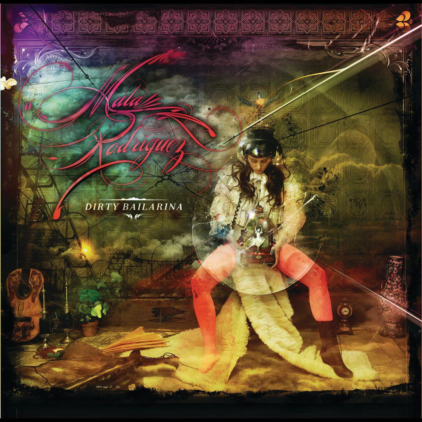 Mala Rodríguez Dirty Bailarina (Limited/Red/Blue w/Booklet) Vinyl Record