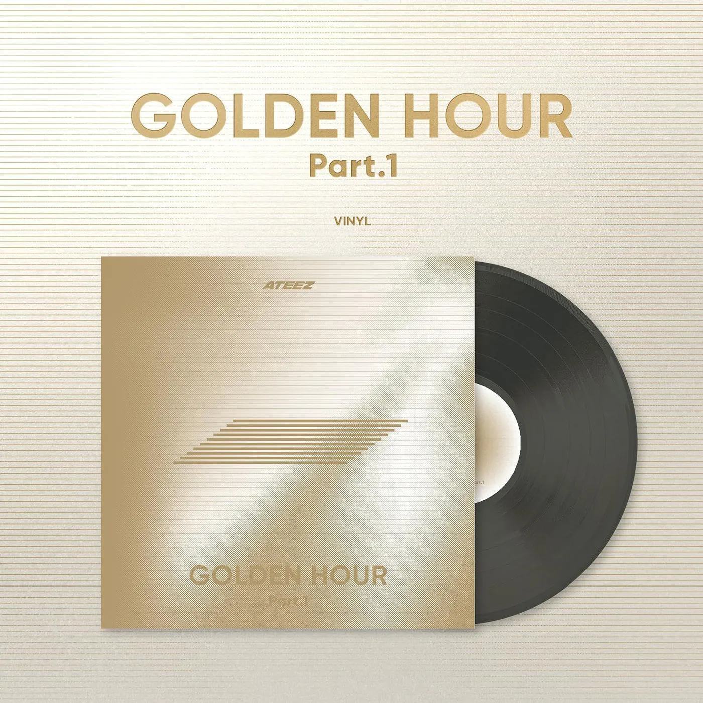 ATEEZ Golden Hour : Part.1  (with Photos/Poster) Vinyl Record